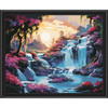 Craftoria Floral Waterfall Kit & Frame Paint by Number Kit