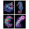 Diamond Dotz Neon Flock Sea Life Diamond Painting