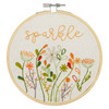 Herrschners Sparkle Hoop Stamped Embroidery