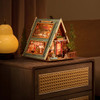 Robotime A-Frame Cabin Miniature House Model - Wood