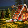 Robotime A-Frame Cabin Miniature House Model - Wood