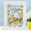 Bothy Threads Nice Daisy Counted Cross-Stitch Kit