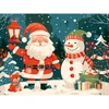 Winnie’s Picks Merry Moments with Santa Paint by Number Kit