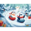 Winnie’s Picks Joyful Snowy Slope Paint by Number Kit