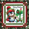 Quilt Magic Christmas Penquin No-Sew Quilt Kit