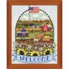 Design Works Farmhouse Welcome CCS Counted Cross-Stitch Kit