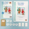 Bothy Threads Winter Buddies: Gingerbread Men Stamped Cross-Stitch