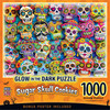 Masterpieces Puzzle Co Glow in the Dark Sugar Skull Cookies Jigsaw Puzzle