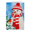 Craft Buddy Cozy Snowman Card Diamond Painting
