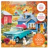 Rose Art Autumn Hill Cottage Soft Touch Jigsaw Puzzle