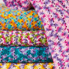 Herrschners Fresh Bloom Blanket Crochet Kit
