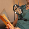 Carson Optical Lume Series 2x Handsfree Mangifier 7x Spot Lens Magnifier