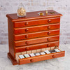 Herrschners Wooden 6 Drawer Floss Cabinet Accessory