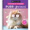 Brain Games Purr-Parazzi Sticker by Number