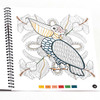 Brain Games Stress Free Orange Color by Number Coloring Book