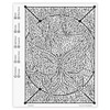 MindWare  Suncatchers Color by Number Coloring Book