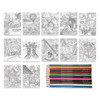 Royal Brush Adventure Awaits Coloring Pad