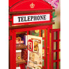 Robotime Blossom Book Booth Model - Wood