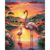 Schipper Flamingos Paint by Number Kit