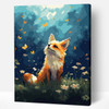 Adbrain Fox & Butterflies Paint by Number Kit