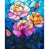 Adbrain Glass Petals Paint by Number Kit