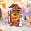 Robotime Chrsitmas Indoor Scene Book Nook Model - Wood