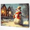 Adbrain Welcoming Winter Paint by Number Kit