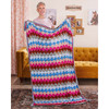 Red Heart Twilight Sea Shells Throw Crochet Kit