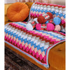 Red Heart Twilight Sea Shells Throw Crochet Kit
