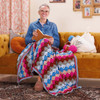 Red Heart Twilight Sea Shells Throw Crochet Kit