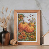 Abris Art Autumn Garden Palette Counted Cross-Stitch Kit