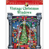 Dover Vintage Christmas Windows Coloring Book