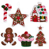 Bucilla Christmas Treat Classic Felt & Sequin Kit