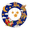 Bucilla Moonlit Sleigh Ride Wreath Felt & Sequin Kit