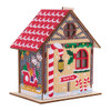 Diamond Art Club Santa's Workshop LED Gem House Diamond Painting