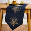 Herrschners Starlit Winter Table Runner Stamped Embroidery Kit