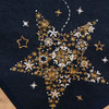 Herrschners Starlit Winter Table Runner Stamped Embroidery Kit