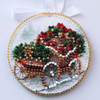 Abris Art Sleigh of Santa Bead Embroidery Kit