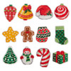Herrschners Jolly Christmas Ornaments Counted Cross-Stitch Kit
