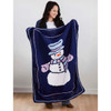 Herrschners Frosty Fun Throw Crochet Kit