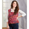 Herrschners Strata Vest Crochet Kit