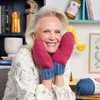 Red Heart Bold Mittens Knit Kit