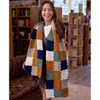 Premier The Cross Checked Scarf Crochet Kit