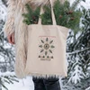 Abris Art Winter is Calling Tote Bag Counted Cross-Stitch Kit