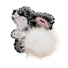 Abris Art Bunny Brooch Beaded Embroidery Kit