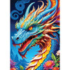 Enjoy Blue Dragon Jigsaw Puzzle