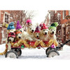 Ceaco Avanti Puppies in a Wagon Jigsaw Puzzle