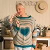 Red Heart Crochet from the Heart Sweater Crochet Kit