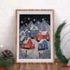 Abris Art The Night before Christmas Counted Cross-Stitch Kit