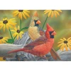 Willow Creek Press Cardinals in the Wildflowers Jigsaw Puzzle